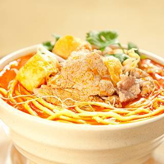 Beef Laksa Noodle Soup 牛肉啦沙湯麵